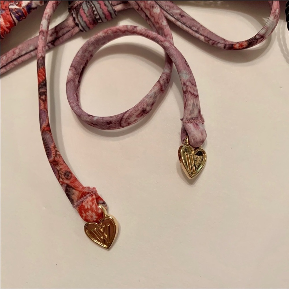 NWT Wildfox Boho Floral String Bikini Top - Picture 4 of 9